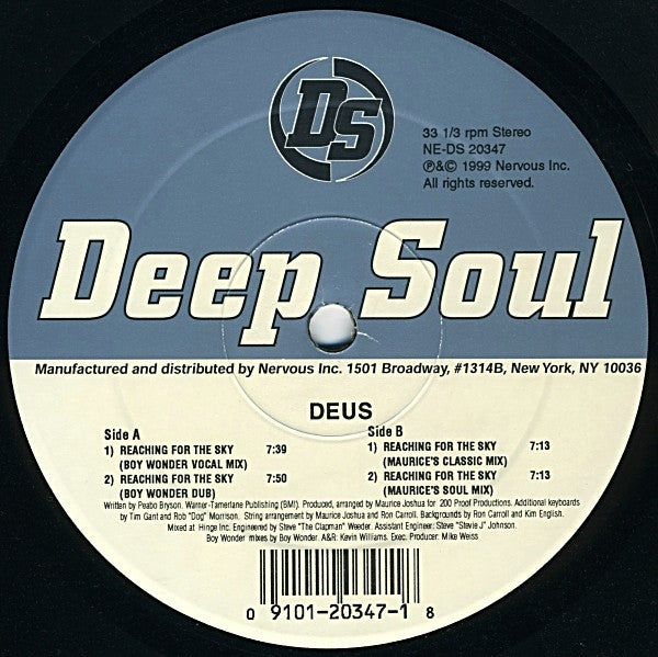 Deus (2) : Reaching For The Sky (12")