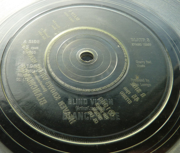Blancmange : Blind Vision (7", Single, Cle)