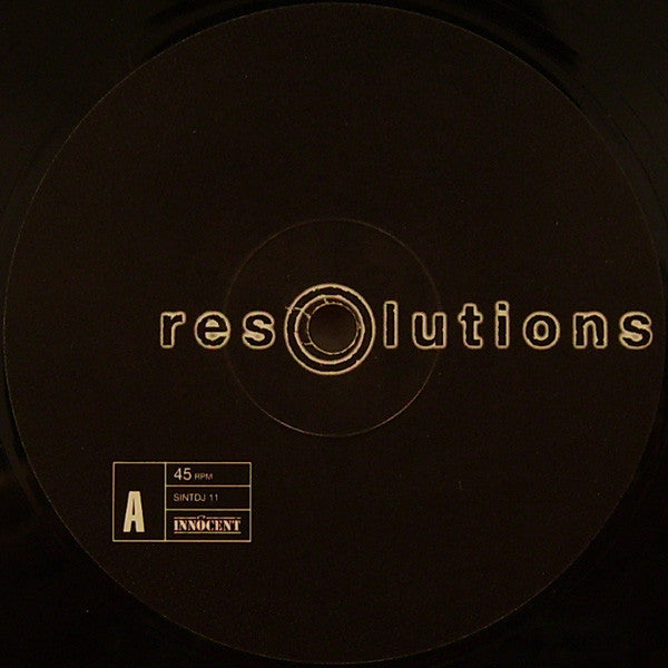 Todd Terry : Resolutions (12", Promo, Smplr)