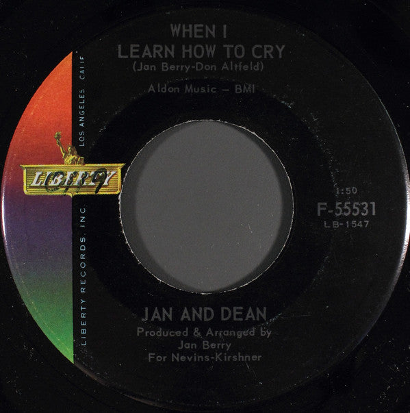 Jan & Dean : Linda (7", Ind)