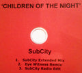 SubCity : Children Of The Night (CDr, Promo)