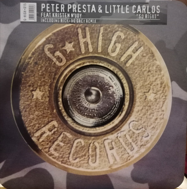 Peter Presta & Little Carlos Feat Kristen N'Joy : So Right (12")