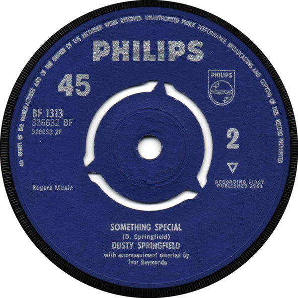 Dusty Springfield : Stay Awhile (7", Single)