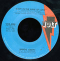 Margie Joseph : Stop! In The Name Of Love / Make Me Believe You'll Stay (7", Single)