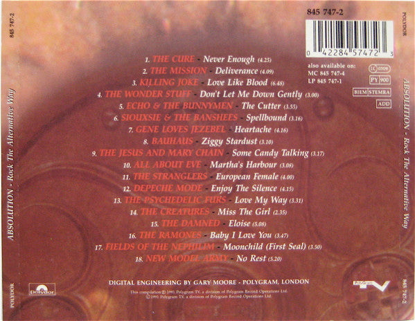 Various : Absolution - Rock The Alternative Way (CD, Comp)