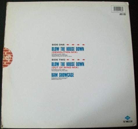 Wee Papa Girl Rappers : Blow The House Down (12", Single, Ltd)