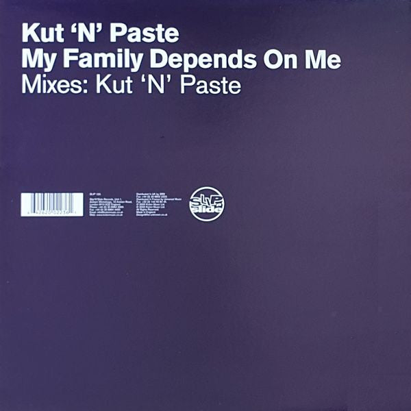 Kut 'N' Paste (2) : My Family Depends On Me (12")