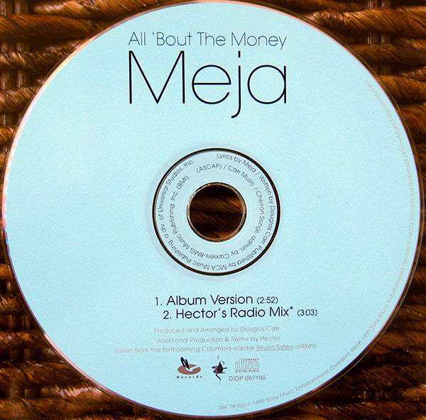 Meja : All 'Bout The Money (CD, Single)