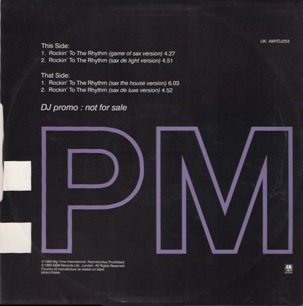 Convert : Rockin' To The Rhythm (12", Promo)