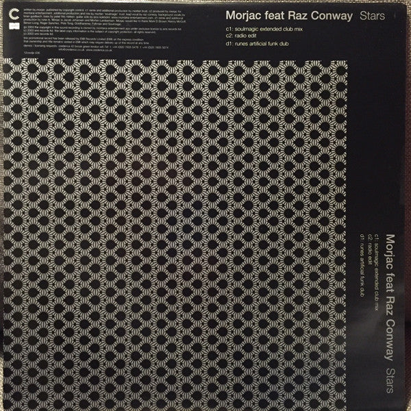 Morjac Feat Raz Conway : Stars (2x12", Promo)