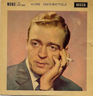 David Whitfield With Paul Conrad And His Orchestra : Alone (7", EP, Mono)