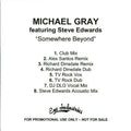 Michael Gray Featuring Steve Edwards : Somewhere Beyond (CDr, Promo)