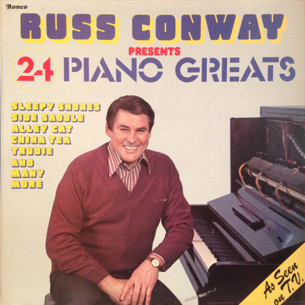 Russ Conway : 24 Piano Greats (LP, Comp)