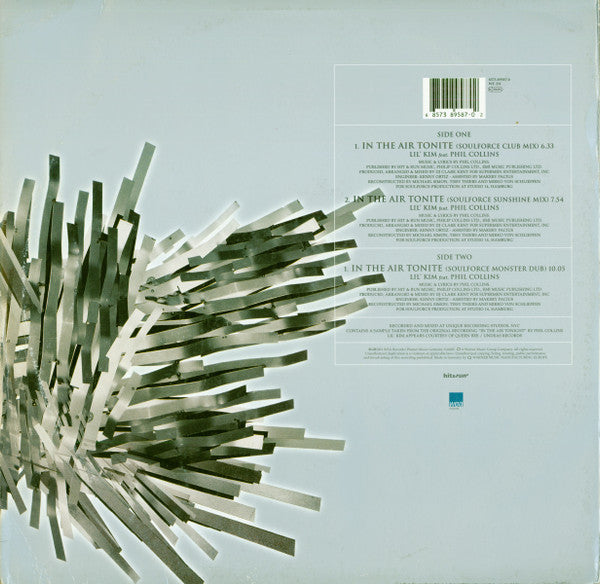 Lil' Kim Feat. Phil Collins : In The Air Tonite (The House Mixes) (12")