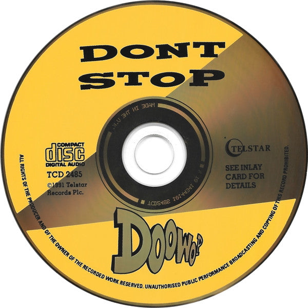 Various : Don't Stop... Doo Wop! (CD, Comp)