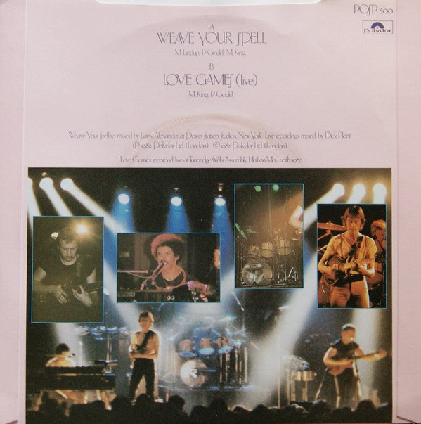 Level 42 : Weave Your Spell (7", Single)