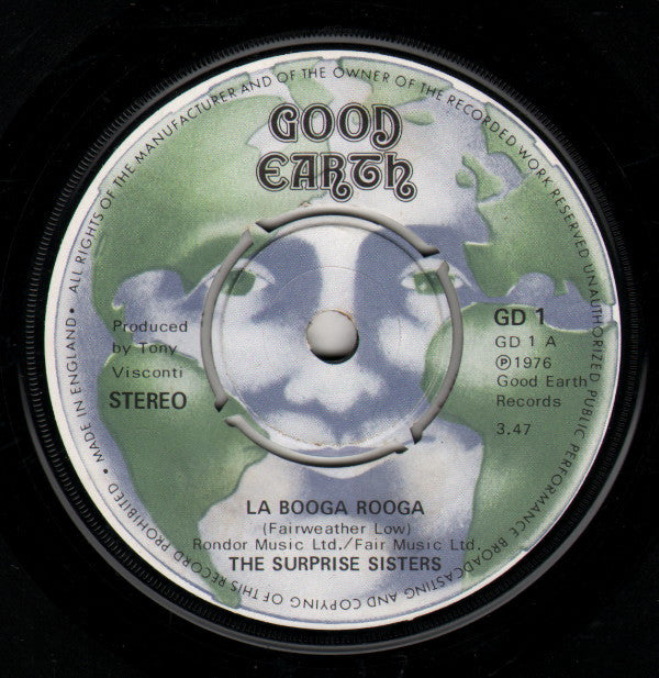 The Surprise Sisters : La Booga Rooga (7", Single)