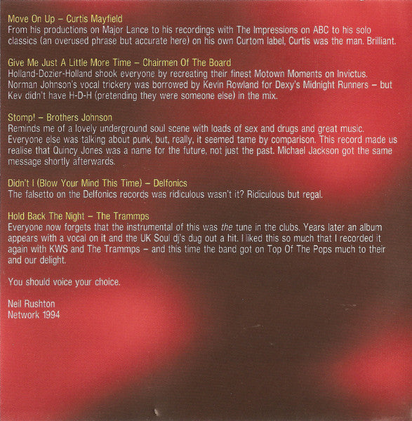 Various : The Boyz Who Souled The World (2xCD, Comp)