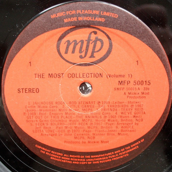 Various : The Most Collection Volume 1 (LP, Comp)