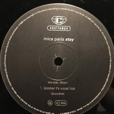 Mica Paris : Stay (12", Promo)