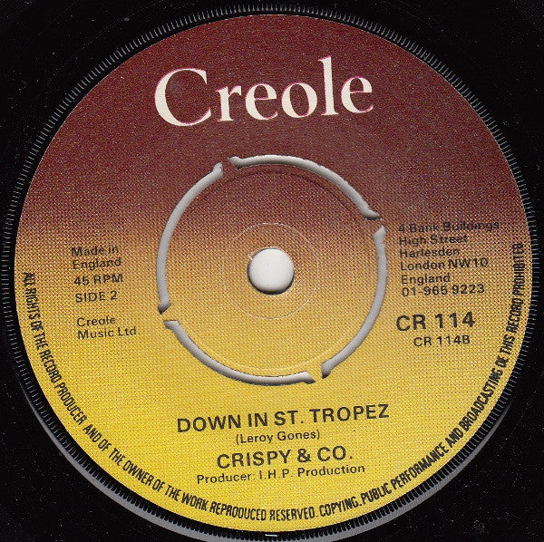 Krispie And Company : Get It Together (7")
