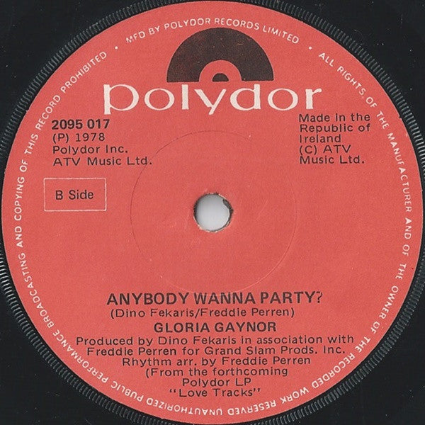 Gloria Gaynor : I Will Survive (7", Single)