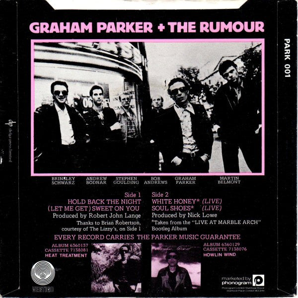 Graham Parker And The Rumour : The Pink Parker (7", EP)