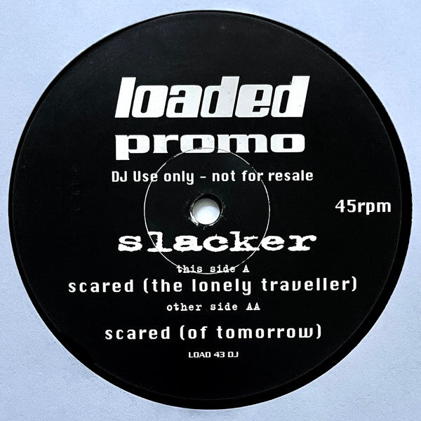Slacker : Scared (12", Promo)