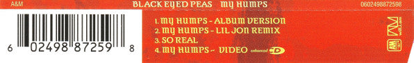 Black Eyed Peas : My Humps (CD, Single, Enh)