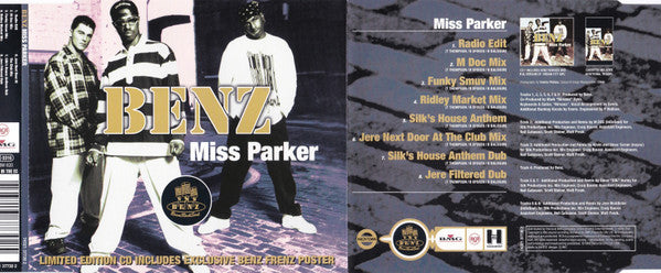 Benz : Miss Parker (CD, Single, Ltd, CD2)