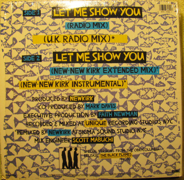 The Black Flames : Let Me Show You (12")