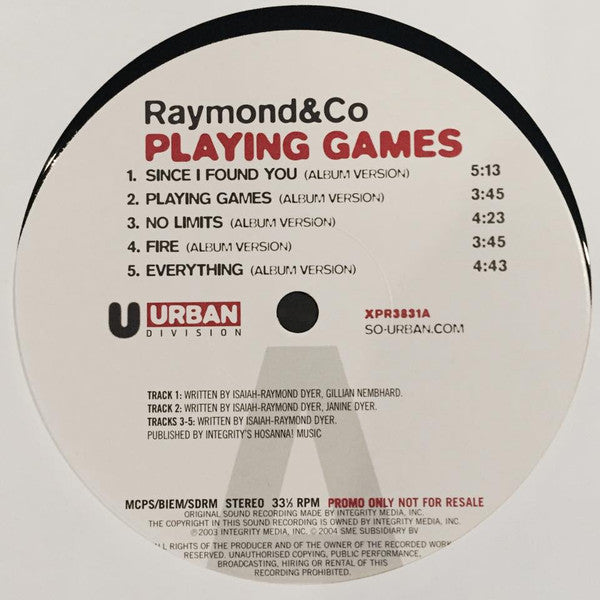 Raymond & Co : Playing Games (LP)