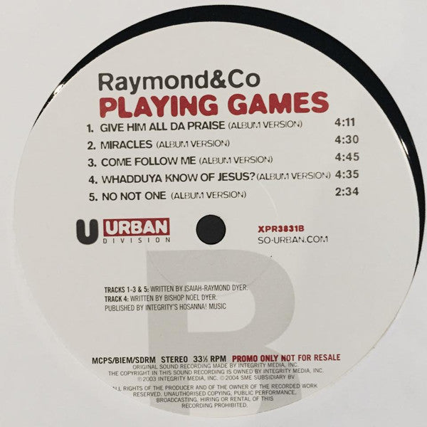 Raymond & Co : Playing Games (LP)