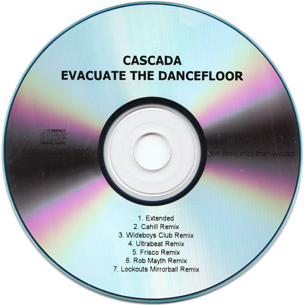 Cascada : Evacuate The Dancefloor (CDr, Single, Promo)