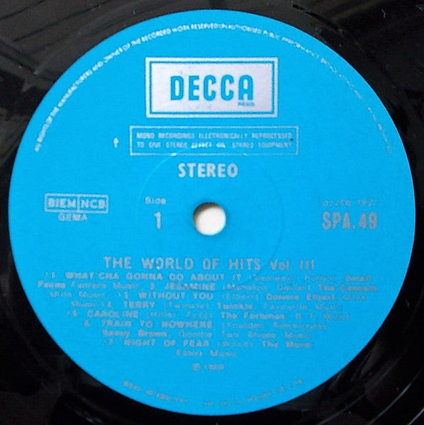 Various : The World Of Hits Vol. 3 (LP, Comp)