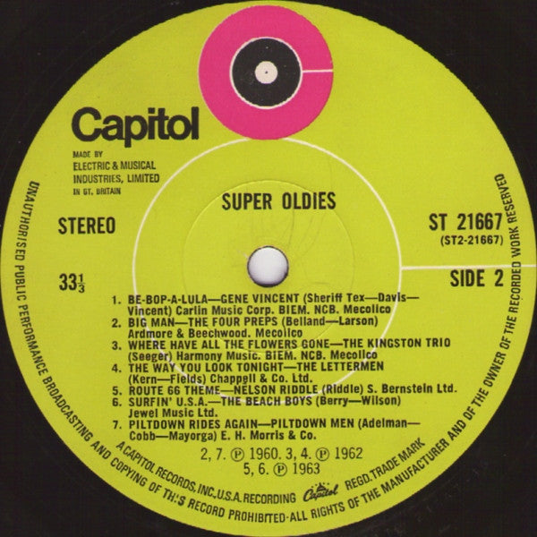 Various : Super Oldies (LP, Comp)