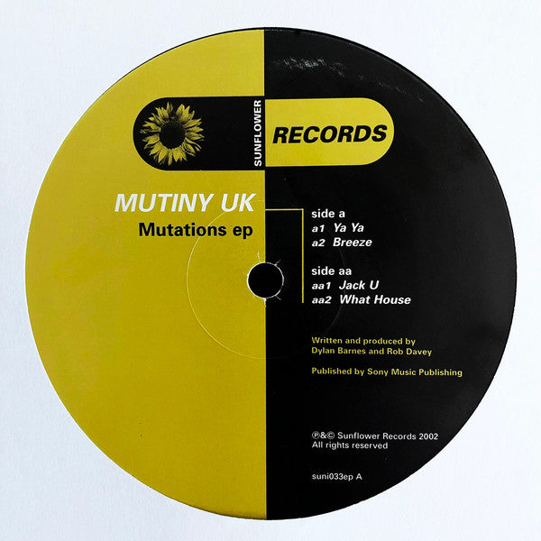 Mutiny : Mutations EP (12", EP)