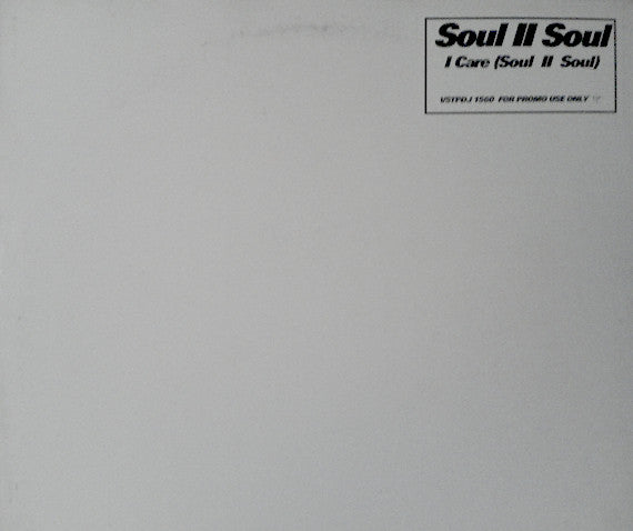 Soul II Soul : I Care (Soul II Soul) (2x12", Promo)