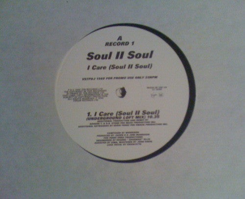 Soul II Soul : I Care (Soul II Soul) (2x12", Promo)
