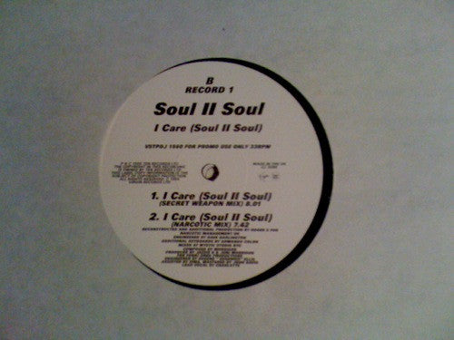 Soul II Soul : I Care (Soul II Soul) (2x12", Promo)