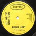 Sly & The Family Stone : Runnin' Away (7", Sol)