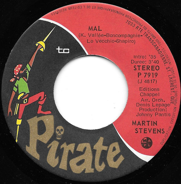 Martin Stevens : Mal (7")