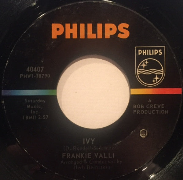 Frankie Valli : The Proud One (7", Single)