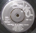 Jimmy Ruffin : Farewell Is A Lonely Sound (7", Single, Kno)