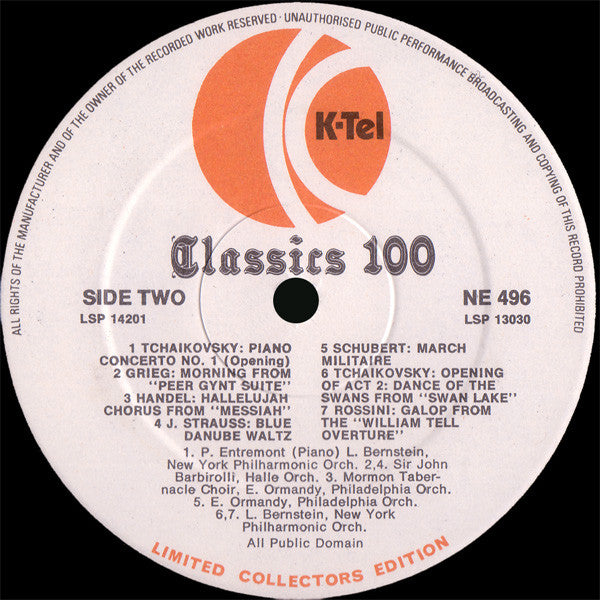 Various : Classics 100 (2xLP, Comp, Ltd)