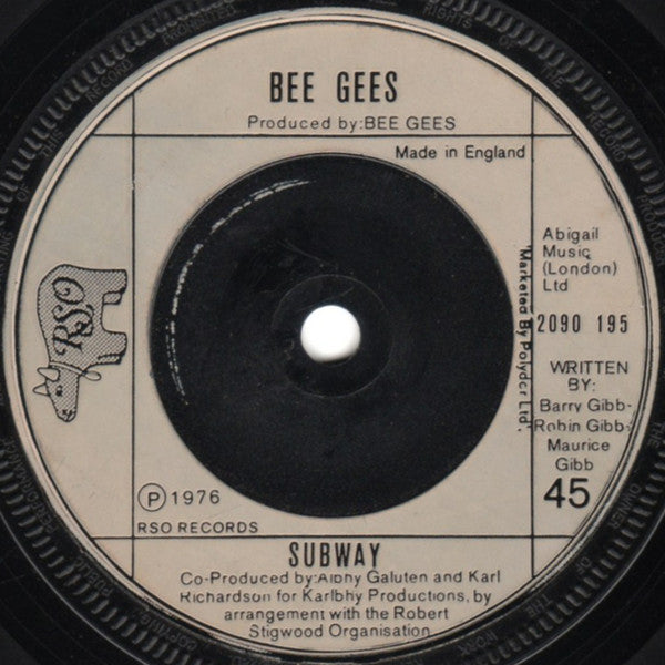 Bee Gees : You Should Be Dancing (7", Single)