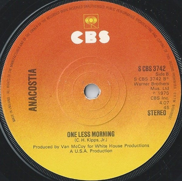 Anacostia : All I Need (7")