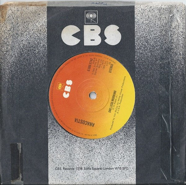 Anacostia : All I Need (7")