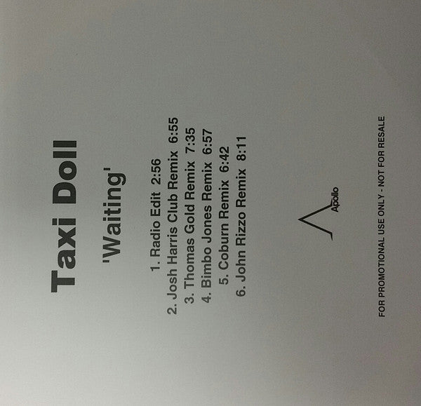 Taxi Doll : Waiting (CDr, Promo)