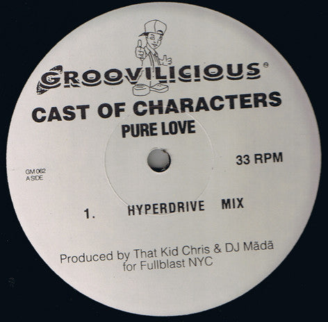 Cast Of Characters : Pure Love (12")
